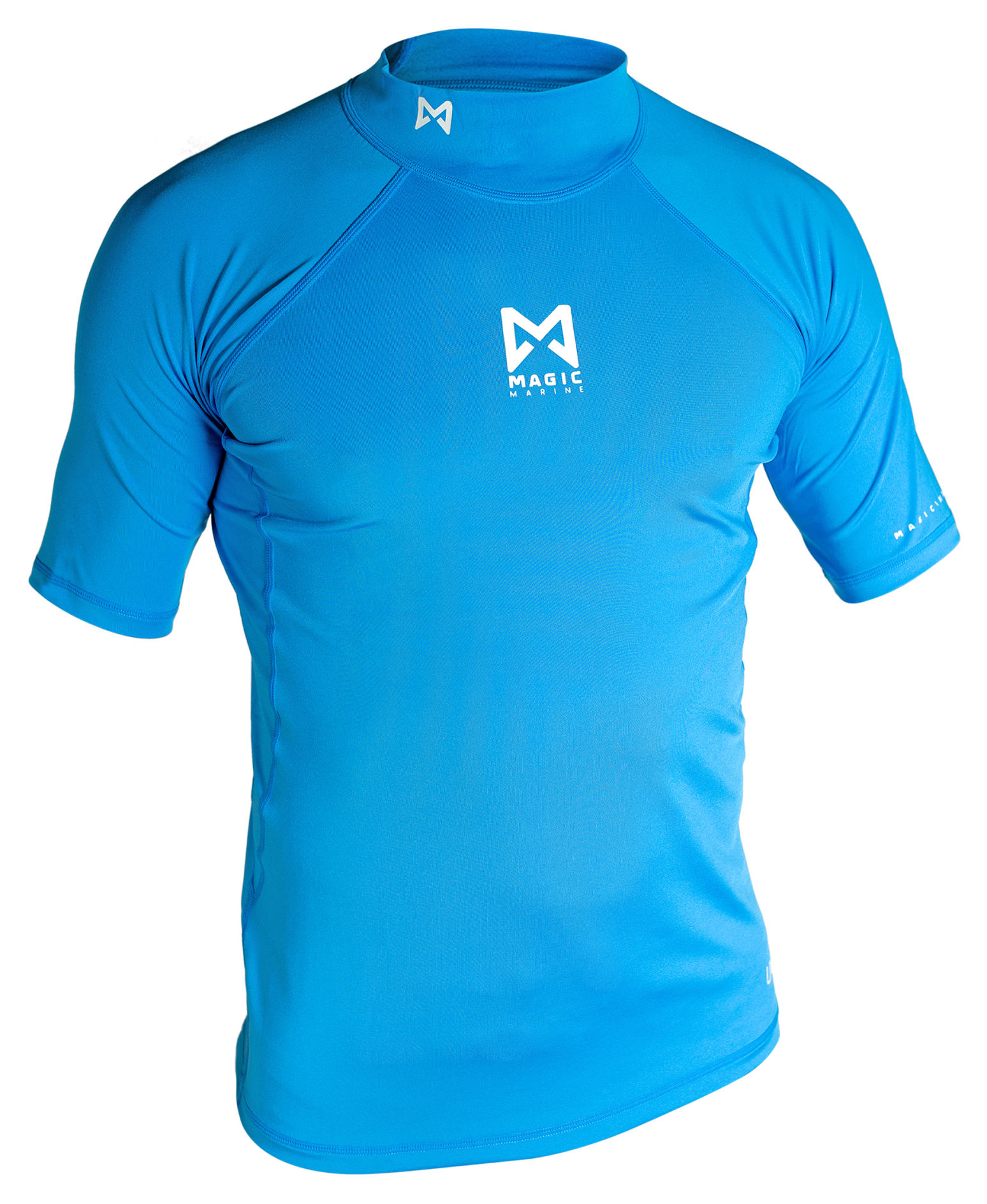 Magic Marine Rash-Shirt CUBE (Kurzarm), blau