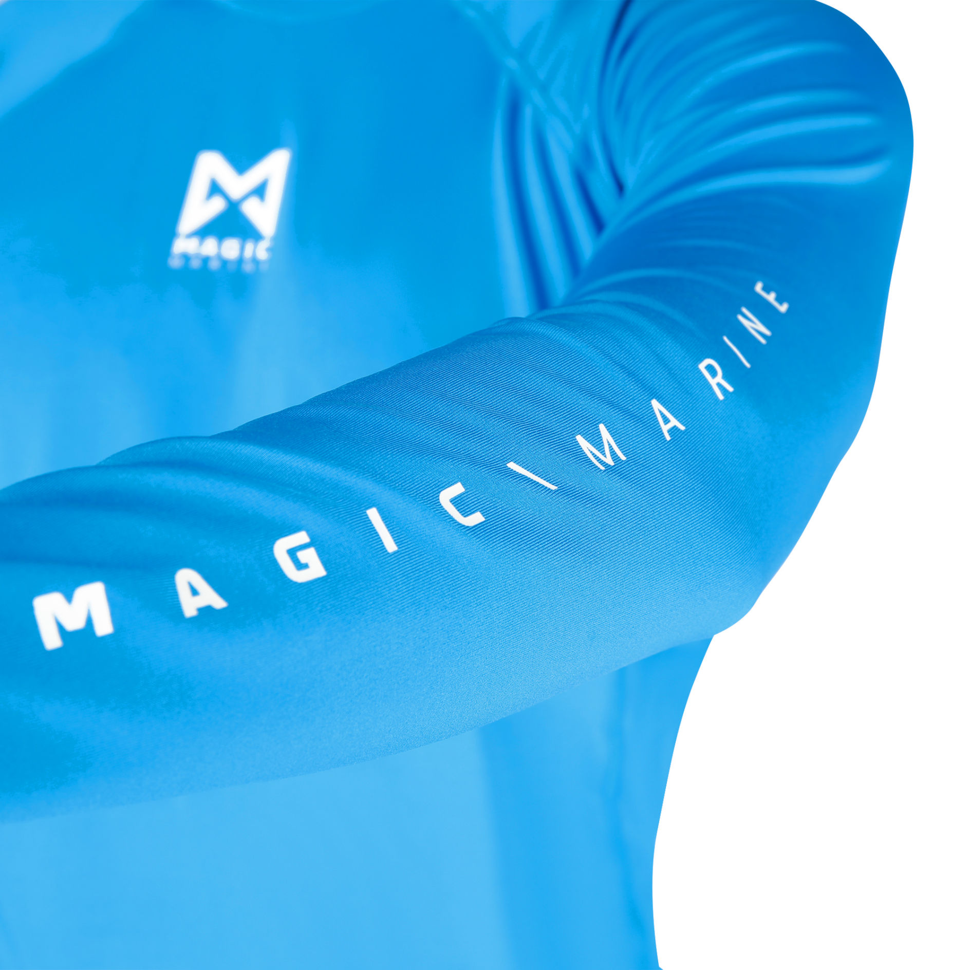 Magic Marine Rash-Shirt CUBE (Langarm), blau