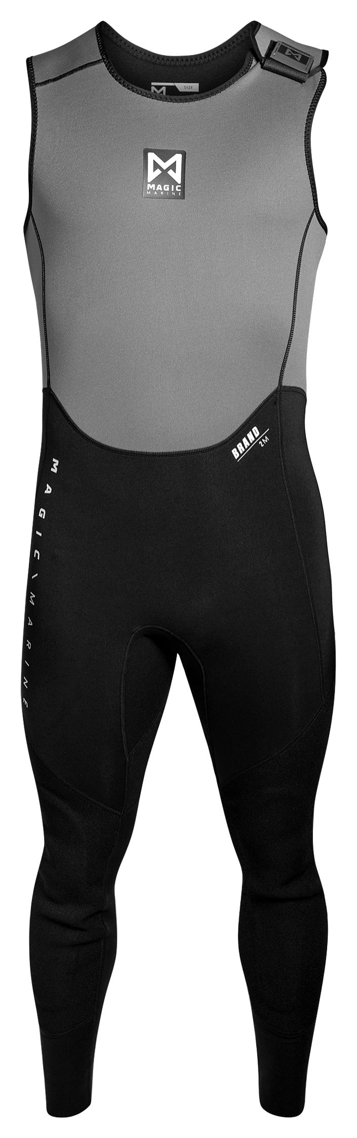 Magic Marine Long John BRAND 2.0, grau/schwarz