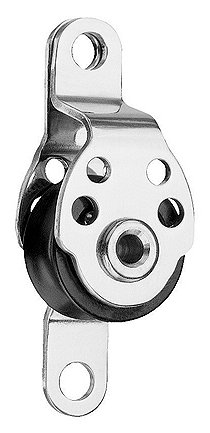 Harken 16mm Liegeblock 1-scheibig, beidseitig verschraubt