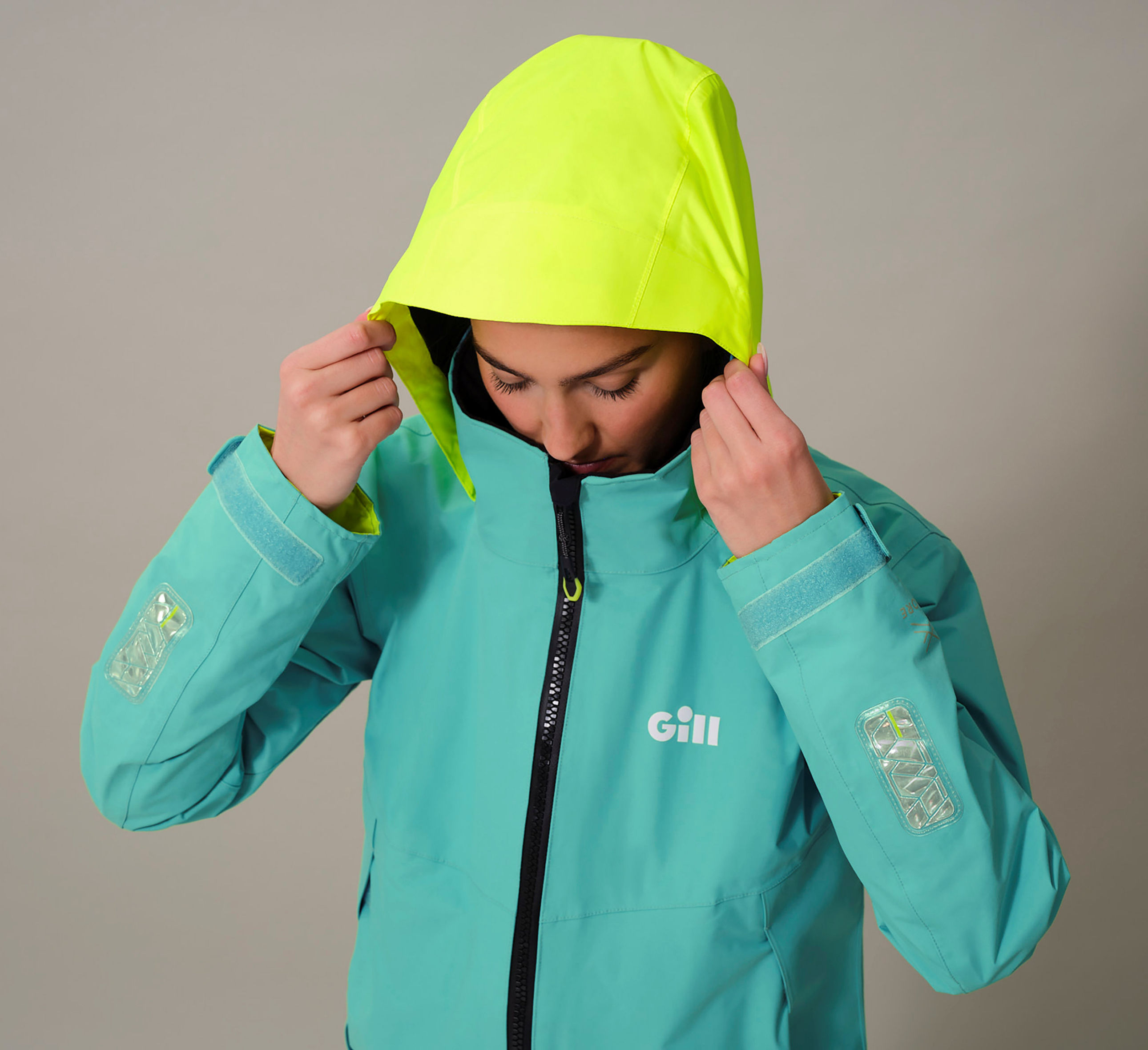 Gill Segeljacke OS3 COASTAL (Damen), türkis [OS33JW]