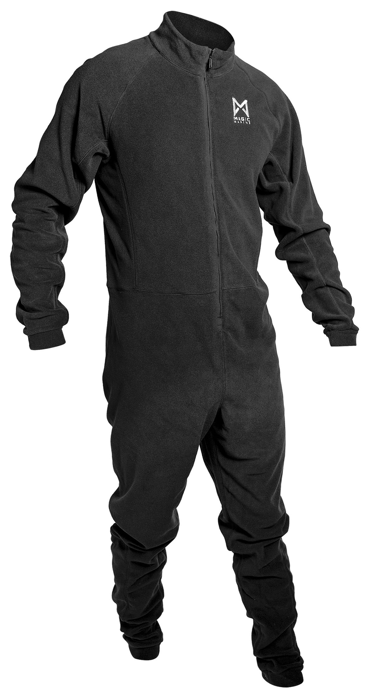Magic Marine Fleece-Overall, schwarz