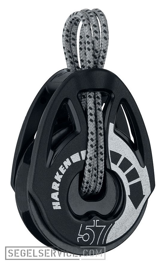 Harken 57mm T2 Carbo-Ratchamaticblock 1-scheibig