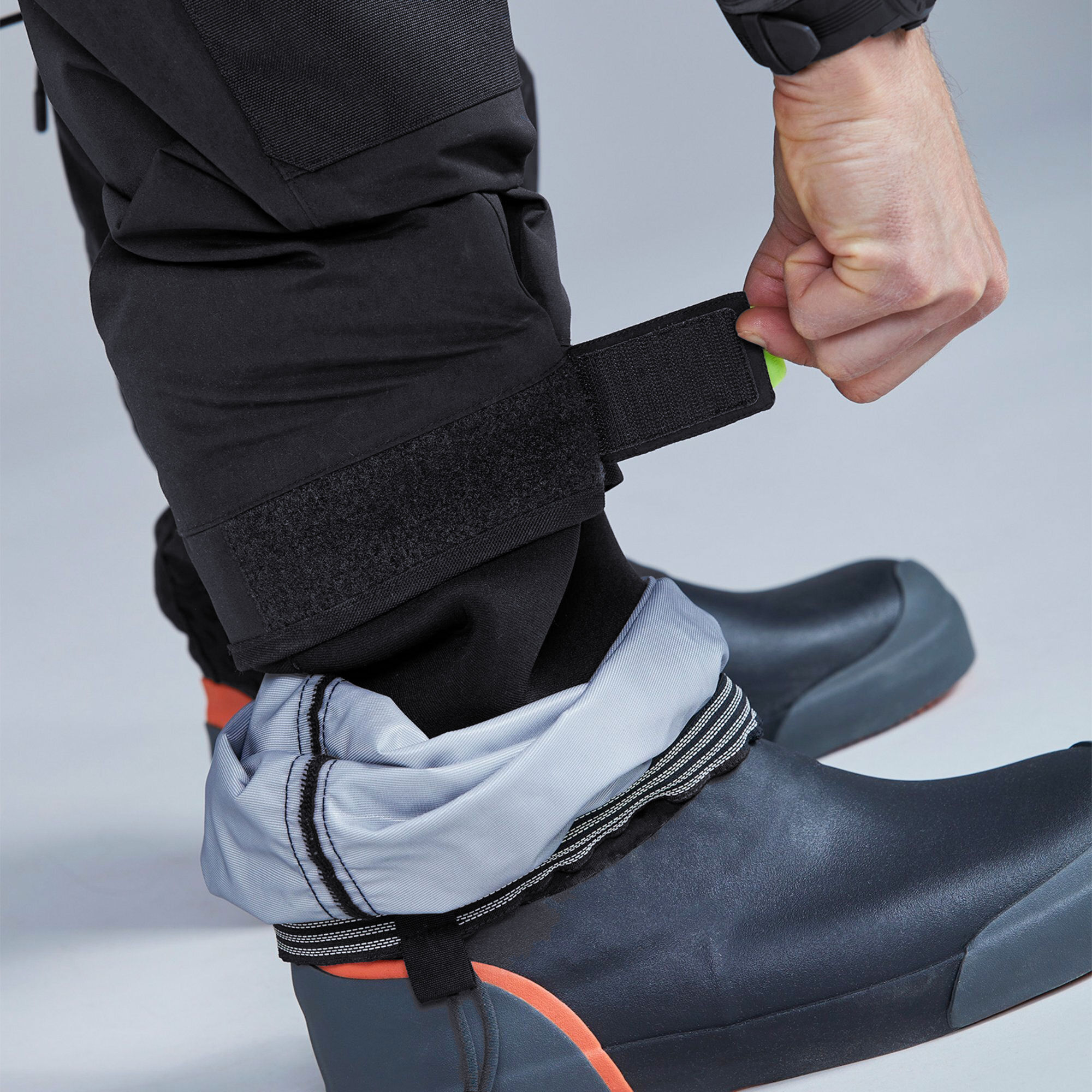 Gill Segelhose OS1 Ocean, graphite/orange