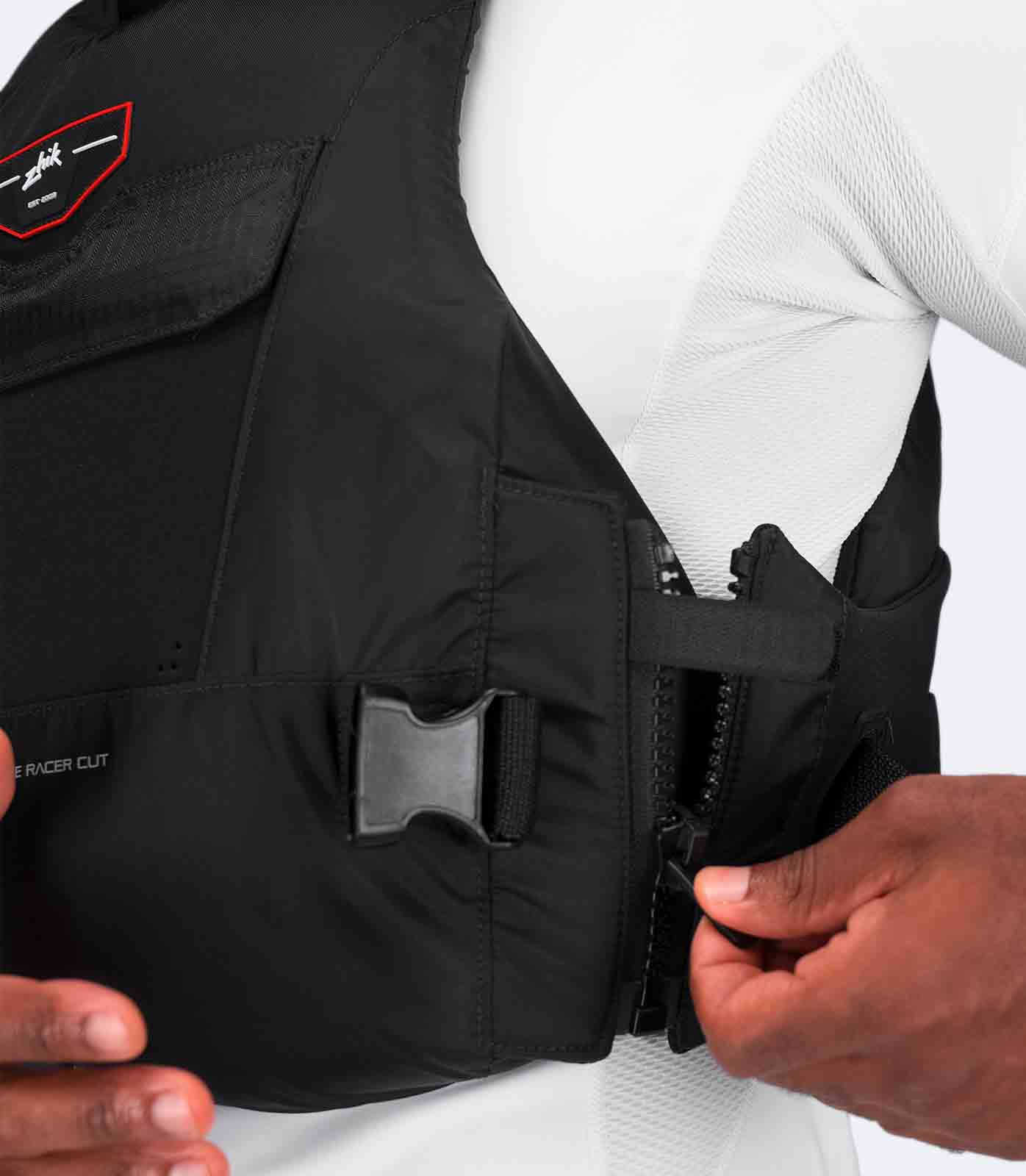 Zhik Regattaweste PERFORMANCE RACECUT PFD, schwarz
