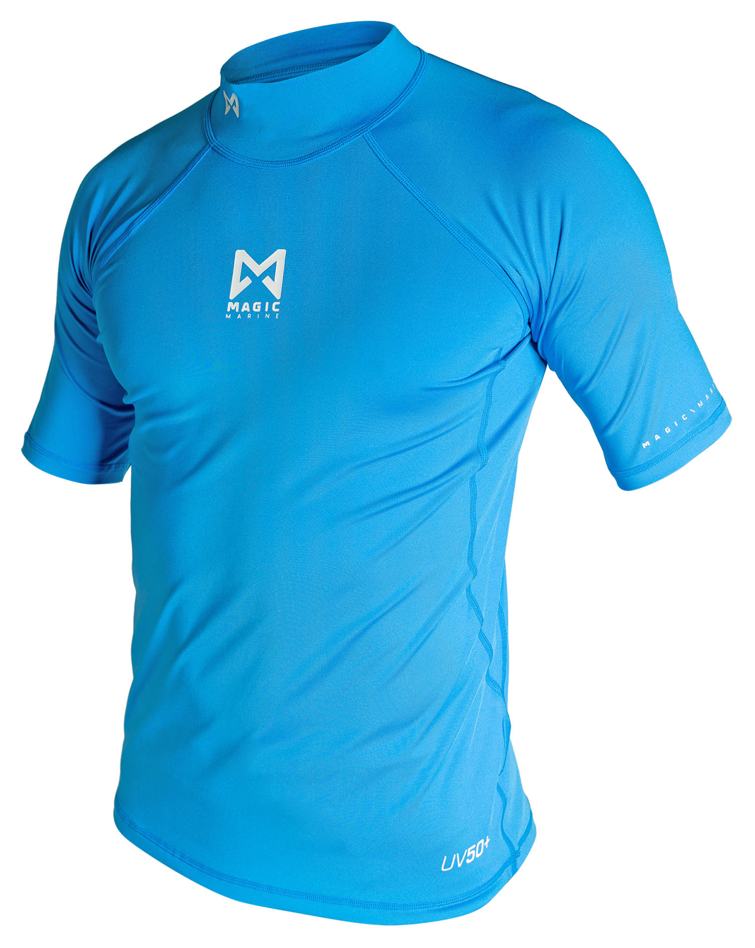 Magic Marine Rash-Shirt CUBE (Kurzarm), blau