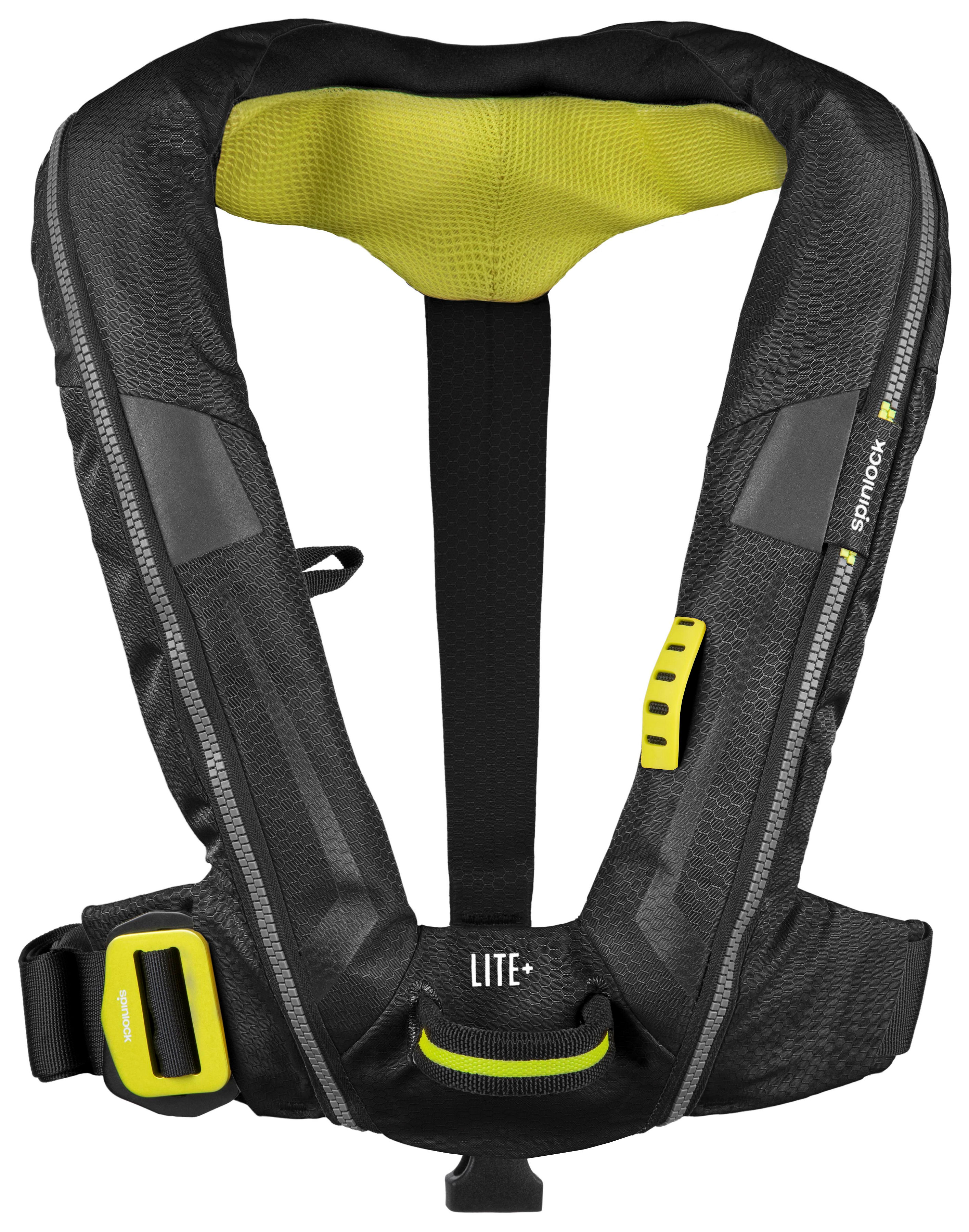 Spinlock Automatik-Rettungsweste DECKVEST LIGHT+ (170N) mit Lifebelt, schwarz