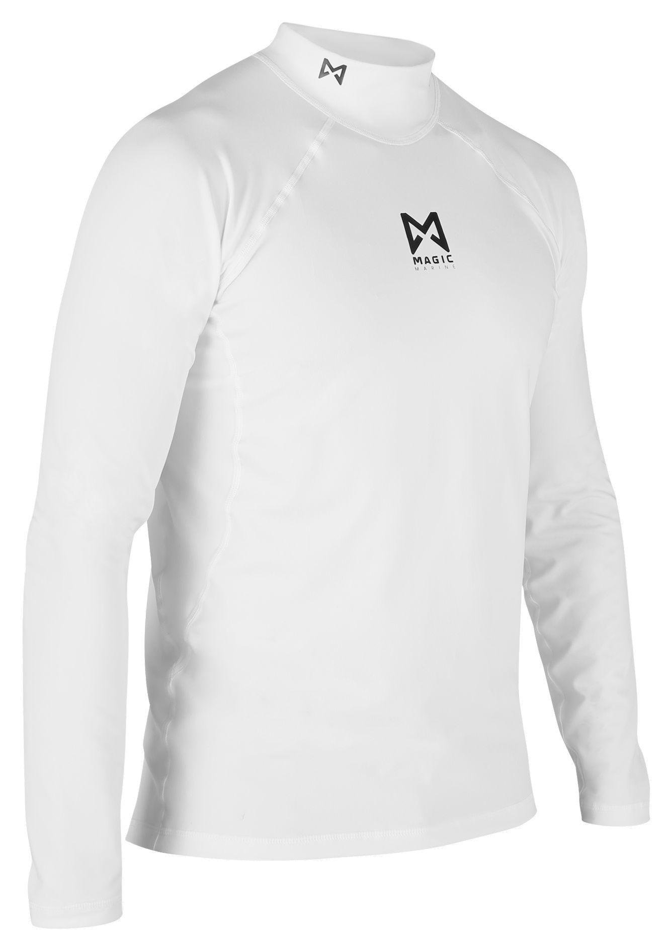 Magic Marine Rash-Shirt CUBE (Langarm), weiß