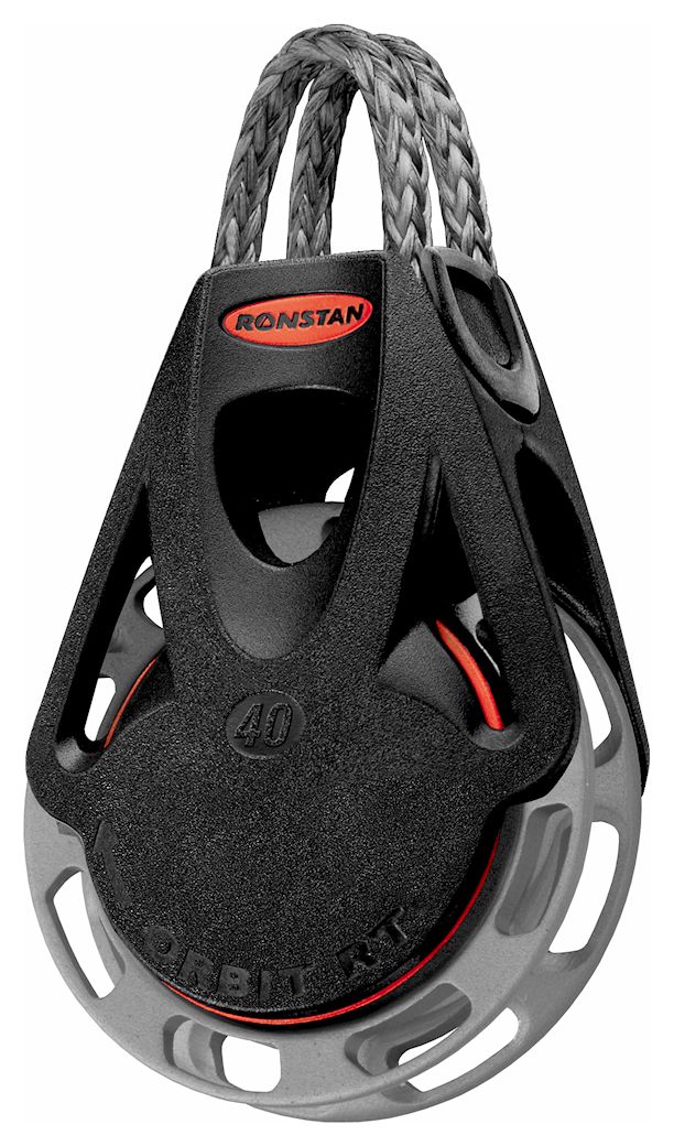 Ronstan Orbit Ratchet-Block Series 40 (automatisch), 1-scheibig, Loop-Top