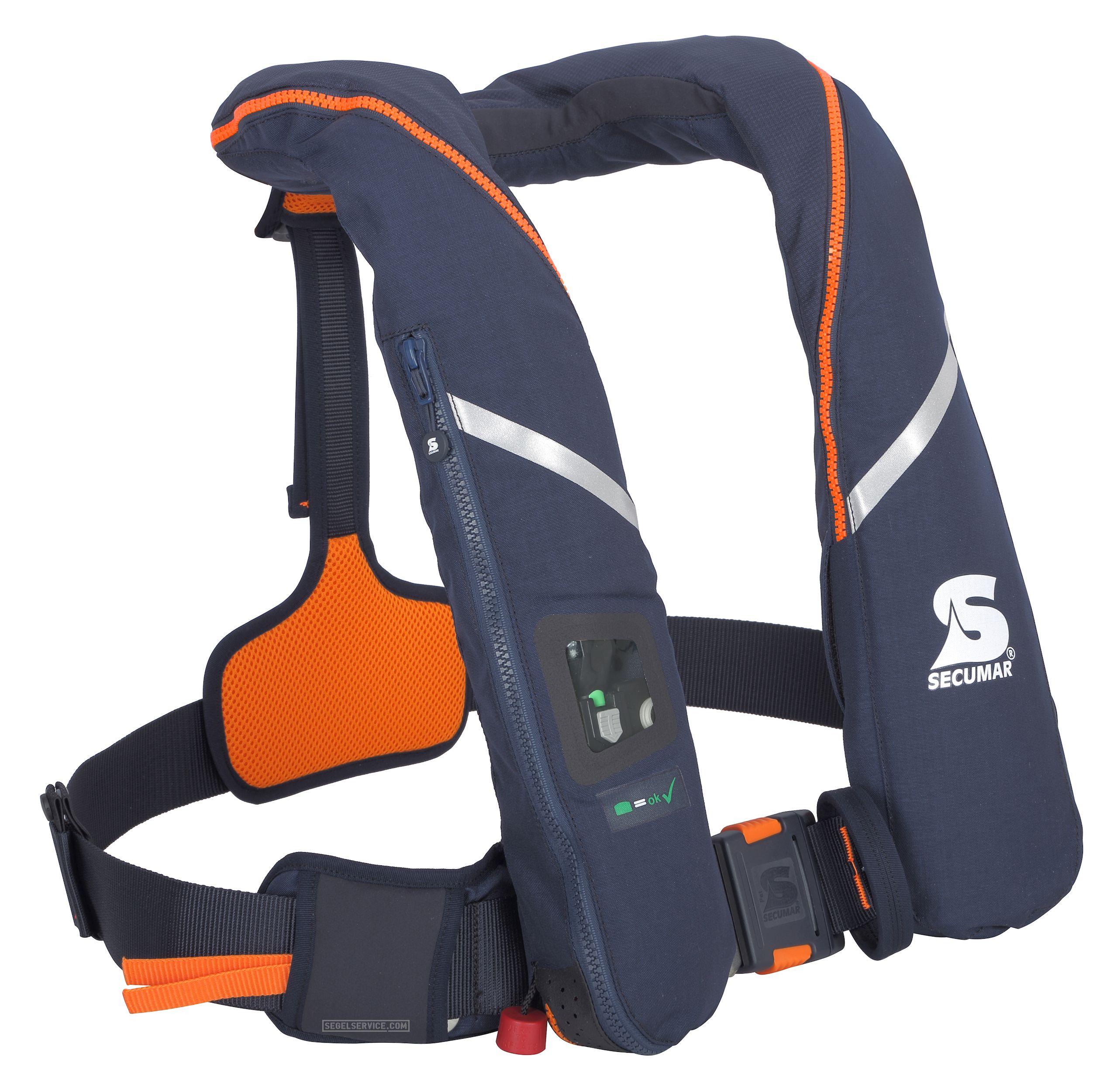Secumar Rettungsweste SURVIVAL 275 Harness Automatik (mit Lifebelt), blau