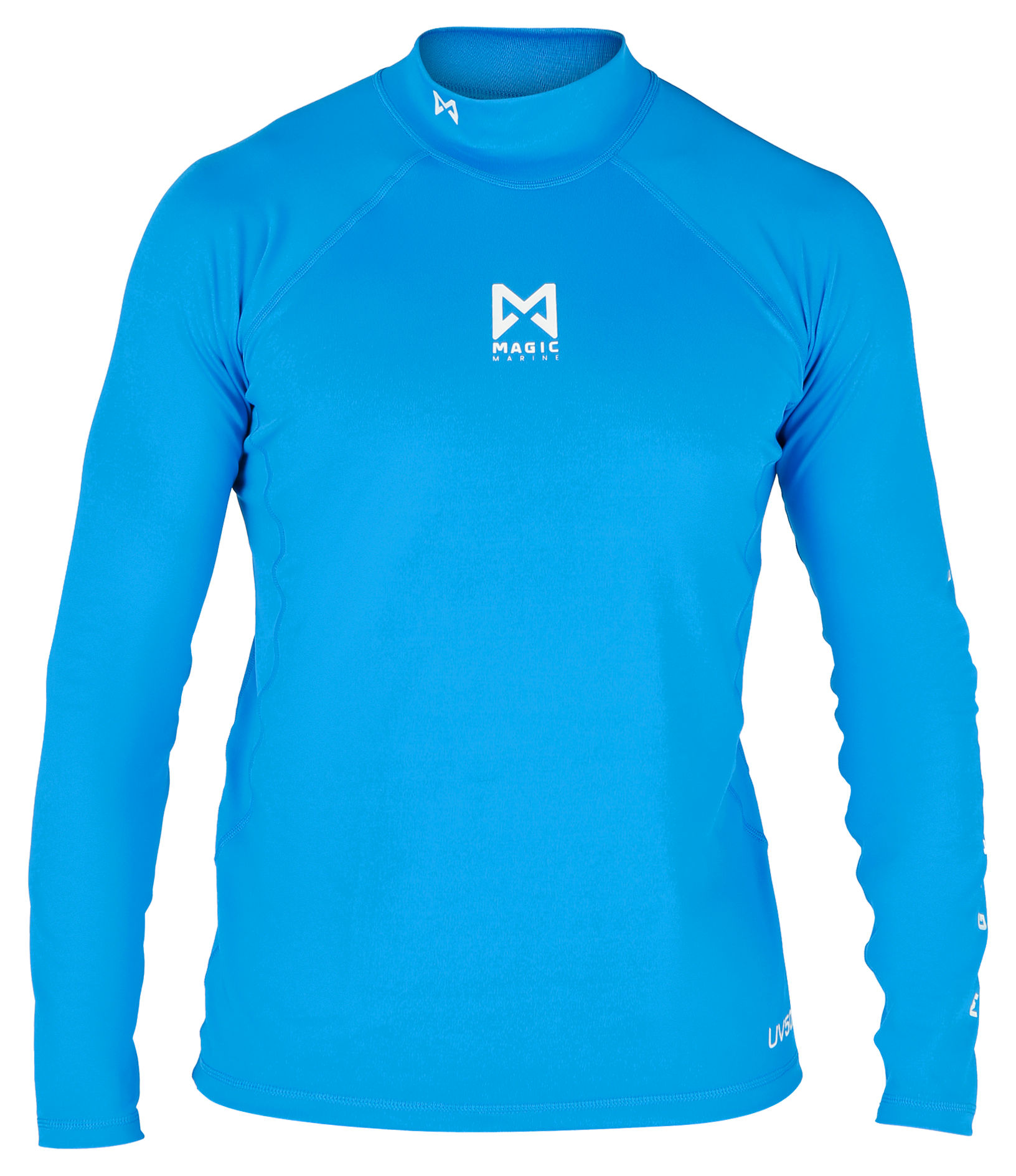 Magic Marine Rash-Shirt CUBE (Langarm), blau