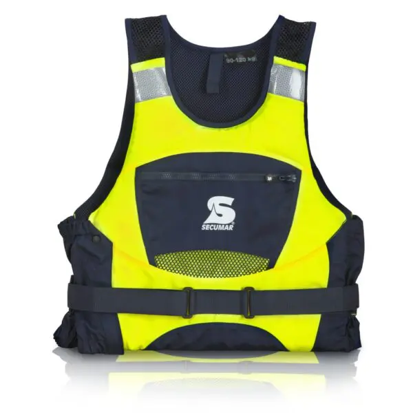 SECUMAR Regattaweste JUMP PRO, blau neongelb