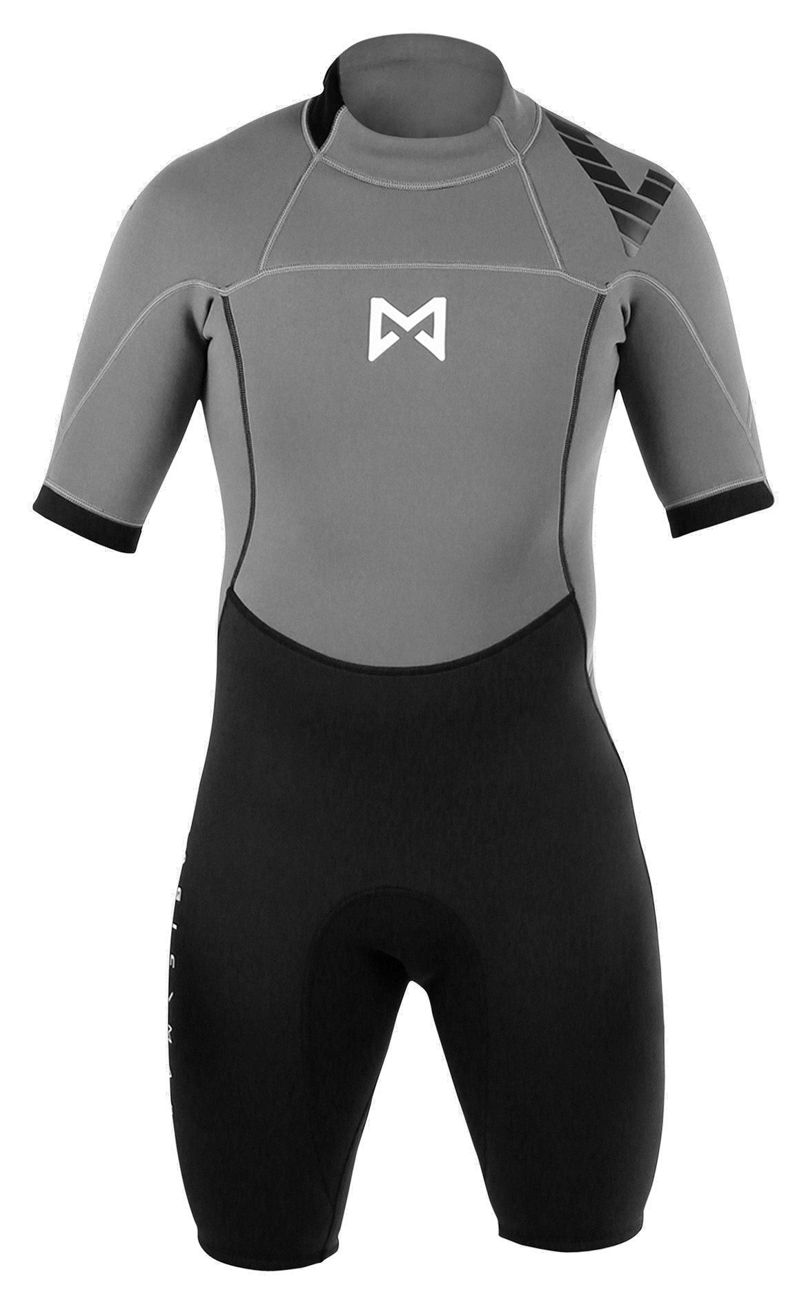 Magic Marine Shorty BRAND 3/2, grau/schwarz