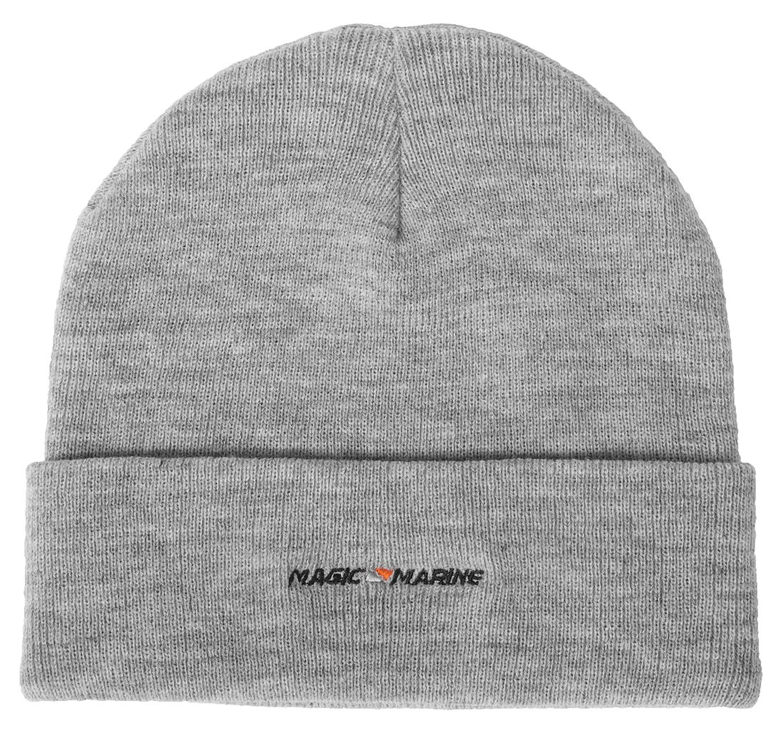 Magic Marine Strickmütze BEANIE, hellgrau