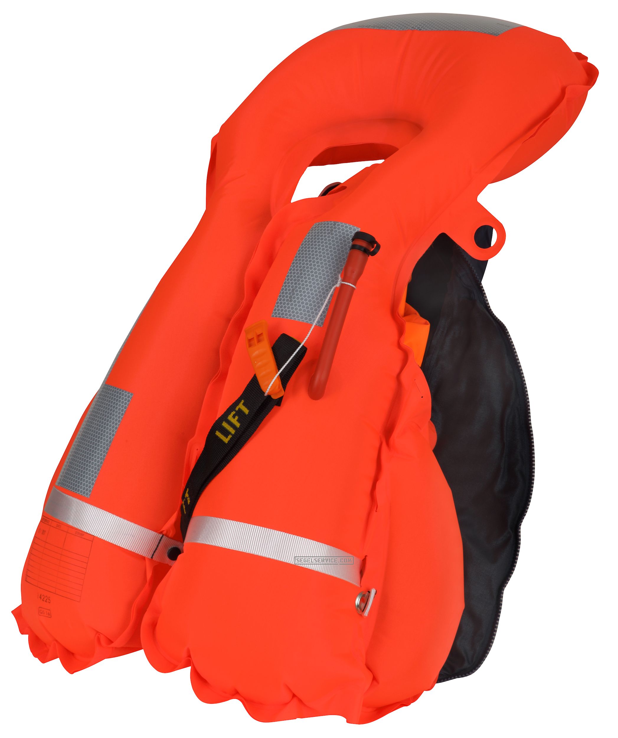Secumar Rettungsweste SURVIVAL 220 Harness Automatik (mit Lifebelt), grau