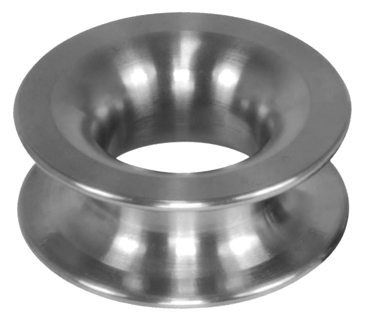 CLAMCLEAT Titanium Thimble (Führungsauge) 34x11mm