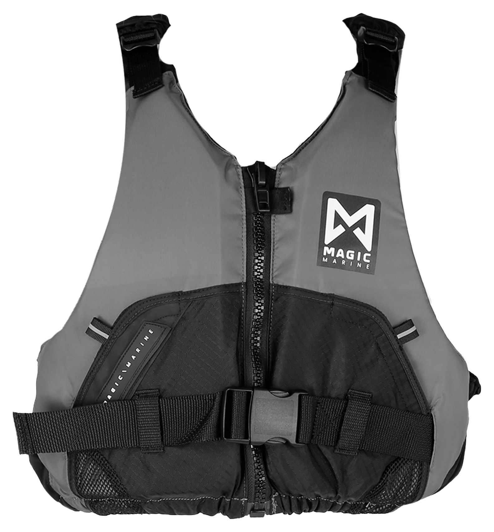 Magic Marine Regattaweste WAVE F-Zip, grau