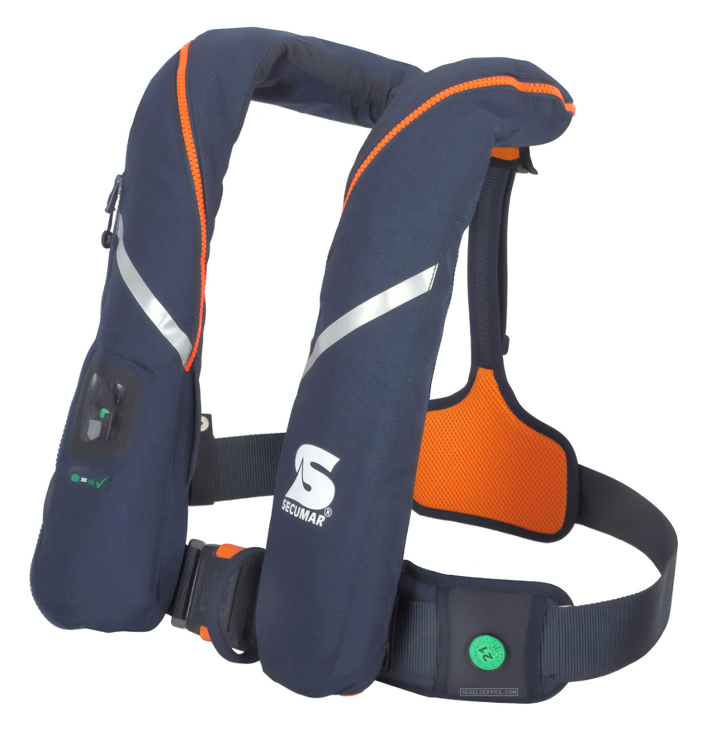 Secumar Rettungsweste SURVIVAL 275 Harness Automatik (mit Lifebelt), blau