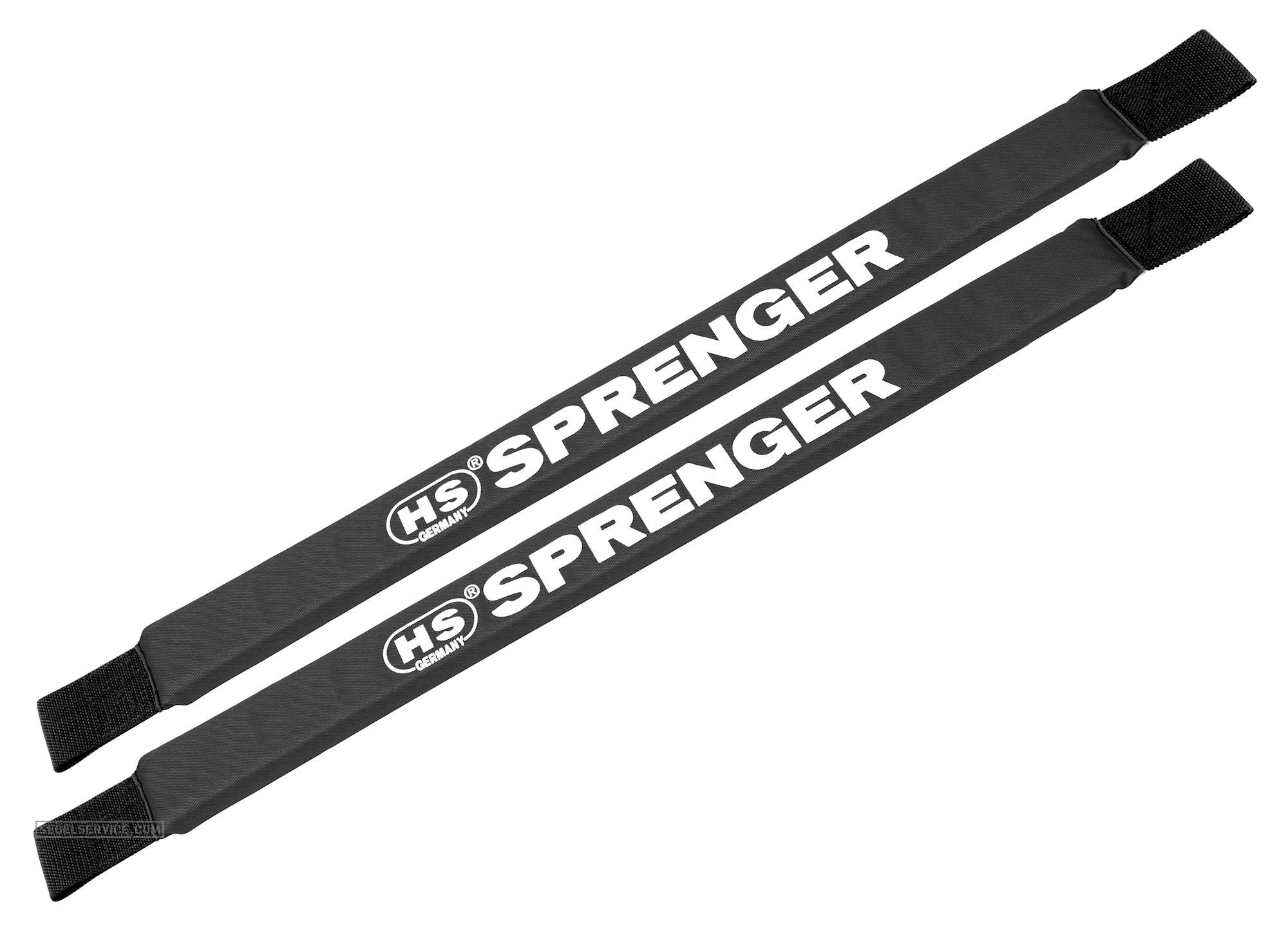 Sprenger Ausreitgurte 1200mm, schwarz (Paar)