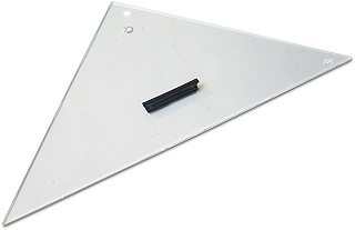 Anlegedreieck mit Griff, 325mm