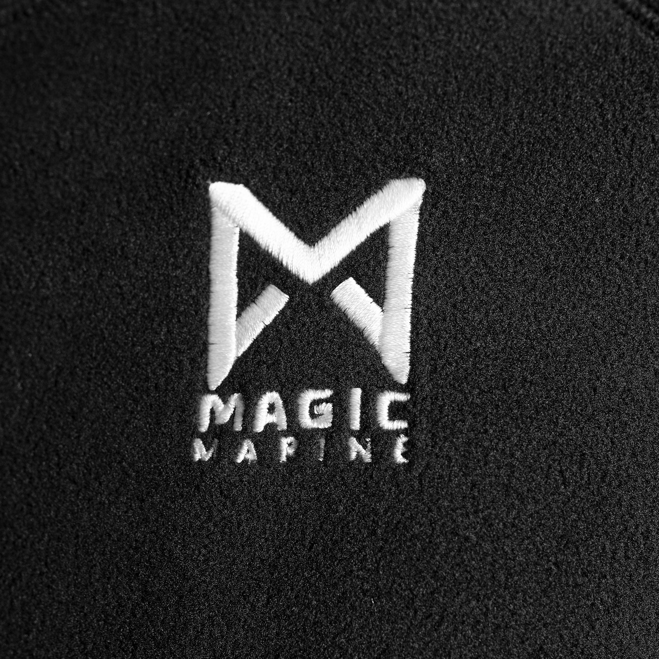 Magic Marine Fleece-Overall, schwarz