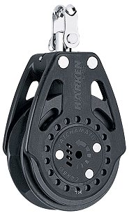 Harken 57mm Carbo-Ratchamatic-Block 1-scheibig mit Wirbel