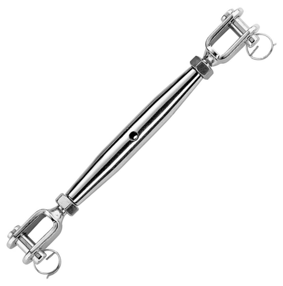 Wantenspanner (Gabel-Gabel) 8mm, geschweißte Gabeln (V4A)