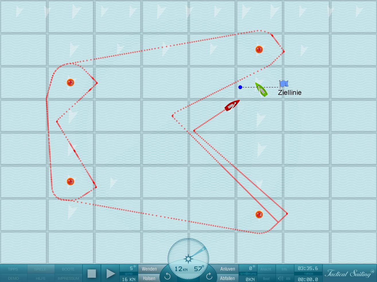 Tactical Sailing - Spiel gegen den Wind (Spiele & Tipps)