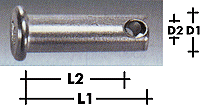 Steckbolzen 6x21
