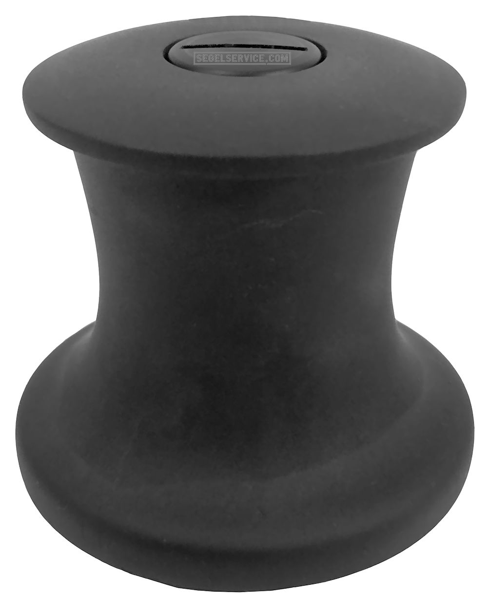 Pfeiffer Durchholwinsch (Knarrpoller), 82mm, Alu schwarz
