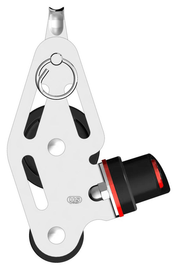 Sprenger Niederholer-Violinblock 6mm 2-scheibig mit Curry-Klemme