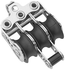 HS Kugellagerblock MICRO XS 6mm 3-scheibig mit Hundsfott