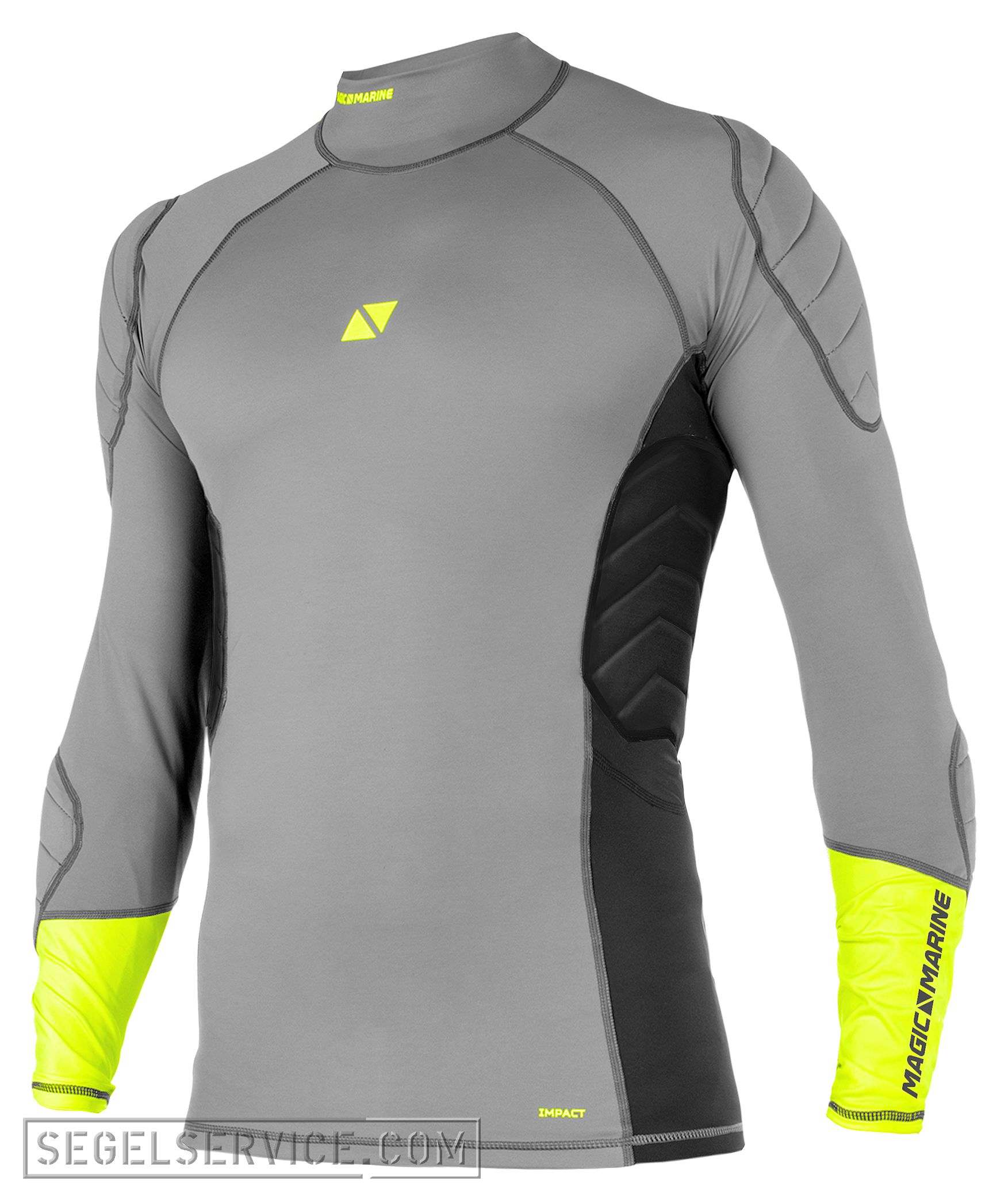 Magic Marine Rash-Shirt IMPACT mit Prallschutz, grau