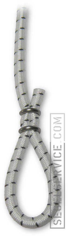 Krampen (Clamps), Edelstahl, 9/10mm (5 Stck.)