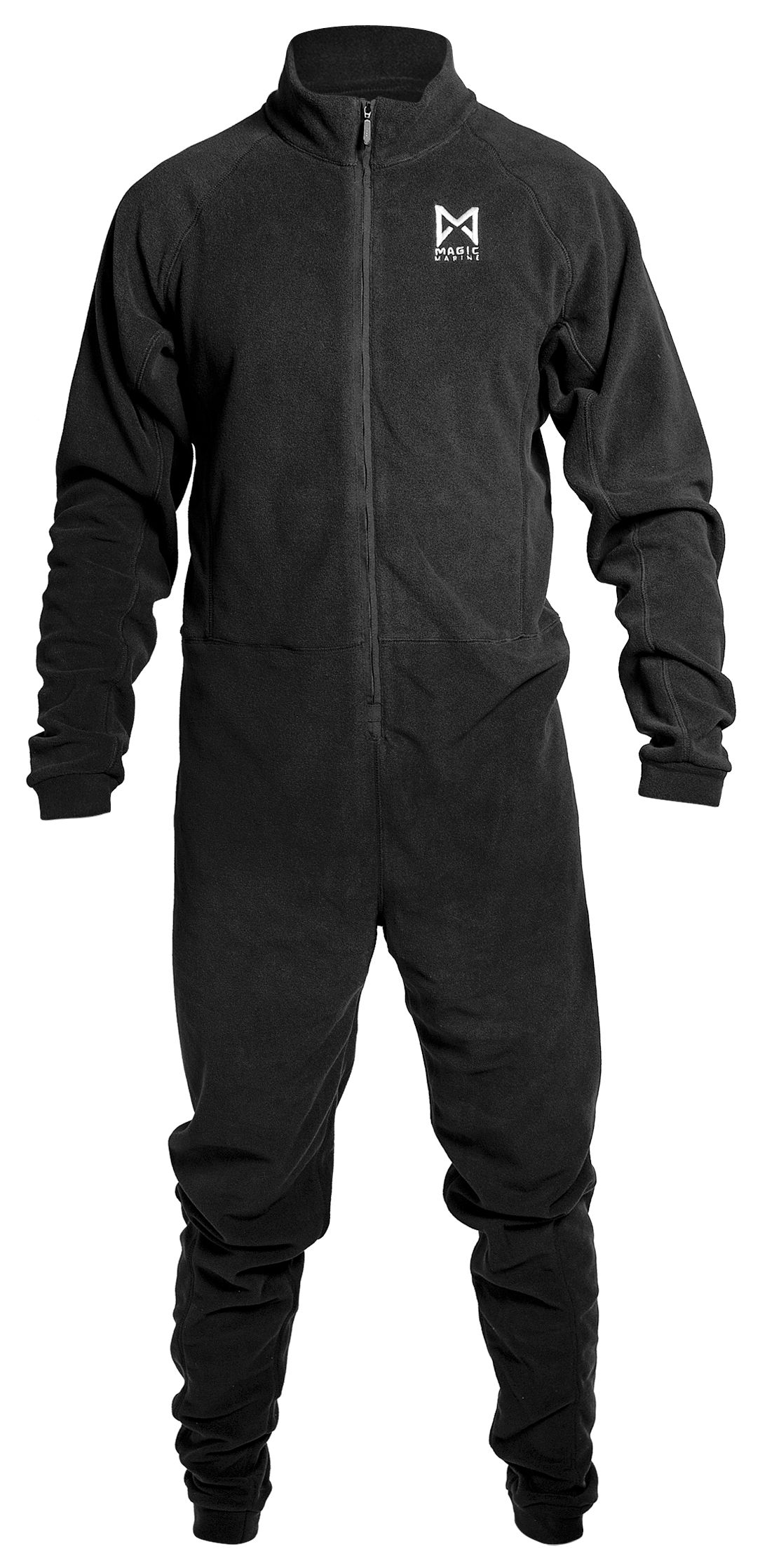Magic Marine Fleece-Overall, schwarz