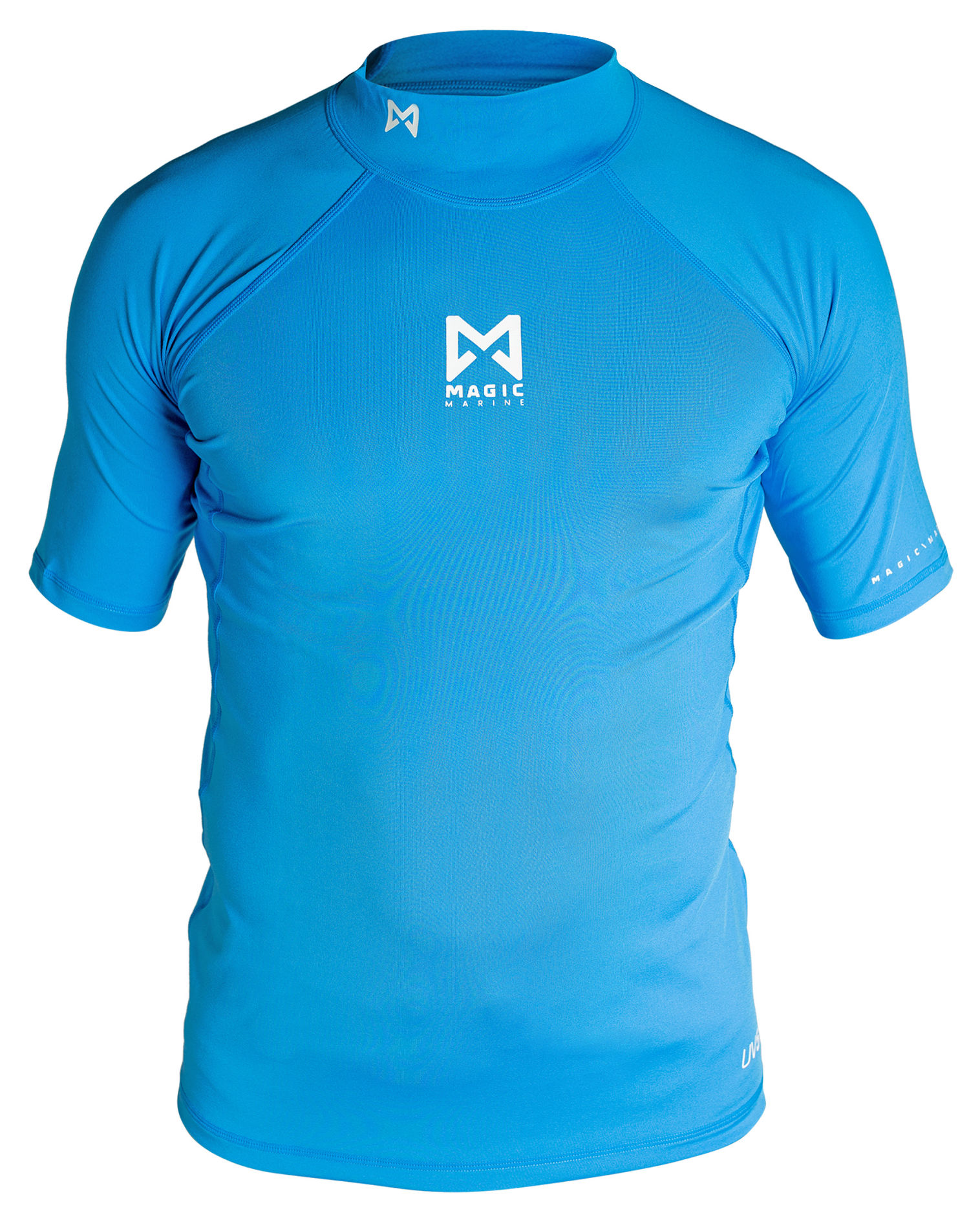 Magic Marine Rash-Shirt CUBE (Kurzarm), blau