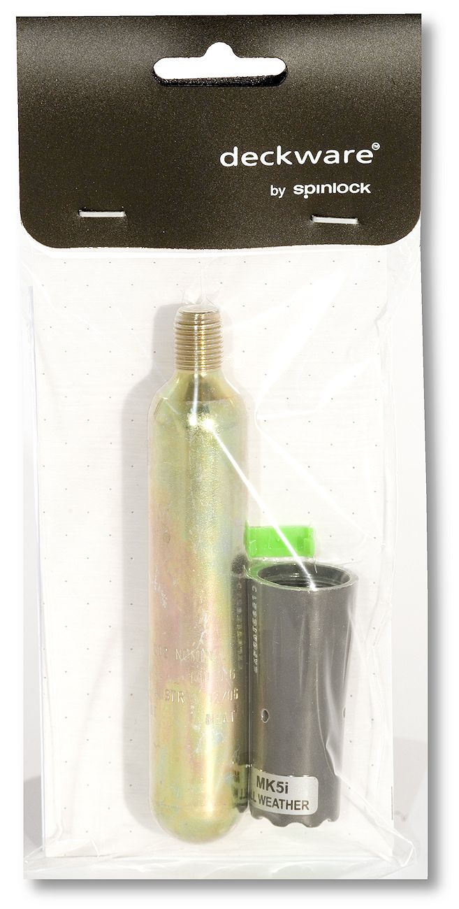 Spinlock Ersatzpatronen-Set (33g) für Rettungsweste Deckvest LITE+ 170N