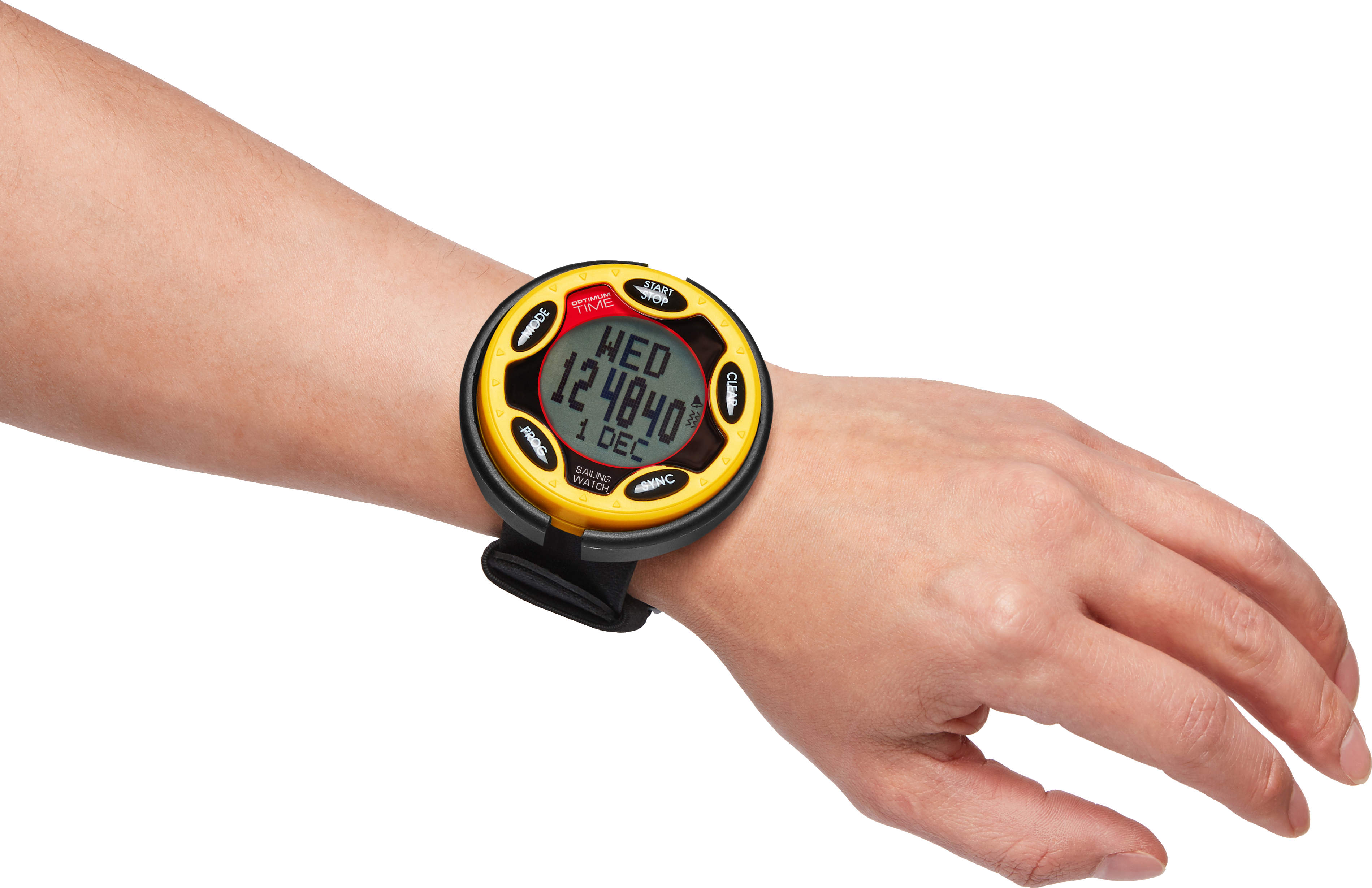 OPTIMUM TIME Regatta-Timer OS 1455R, gelb