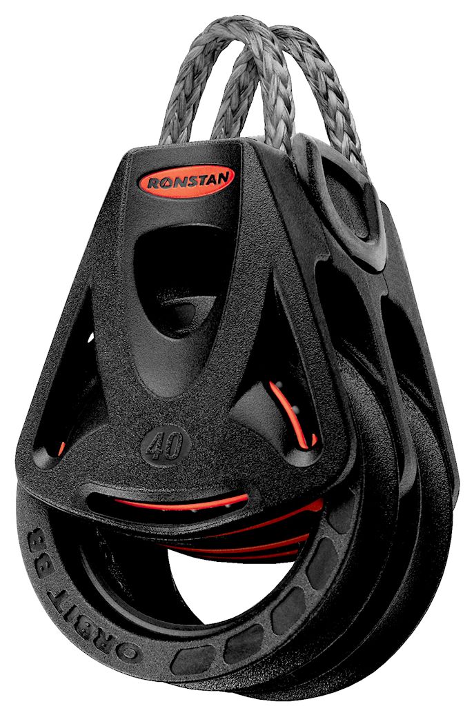 Ronstan Orbit-Block Series 40, 2-scheibig, Loop-Top