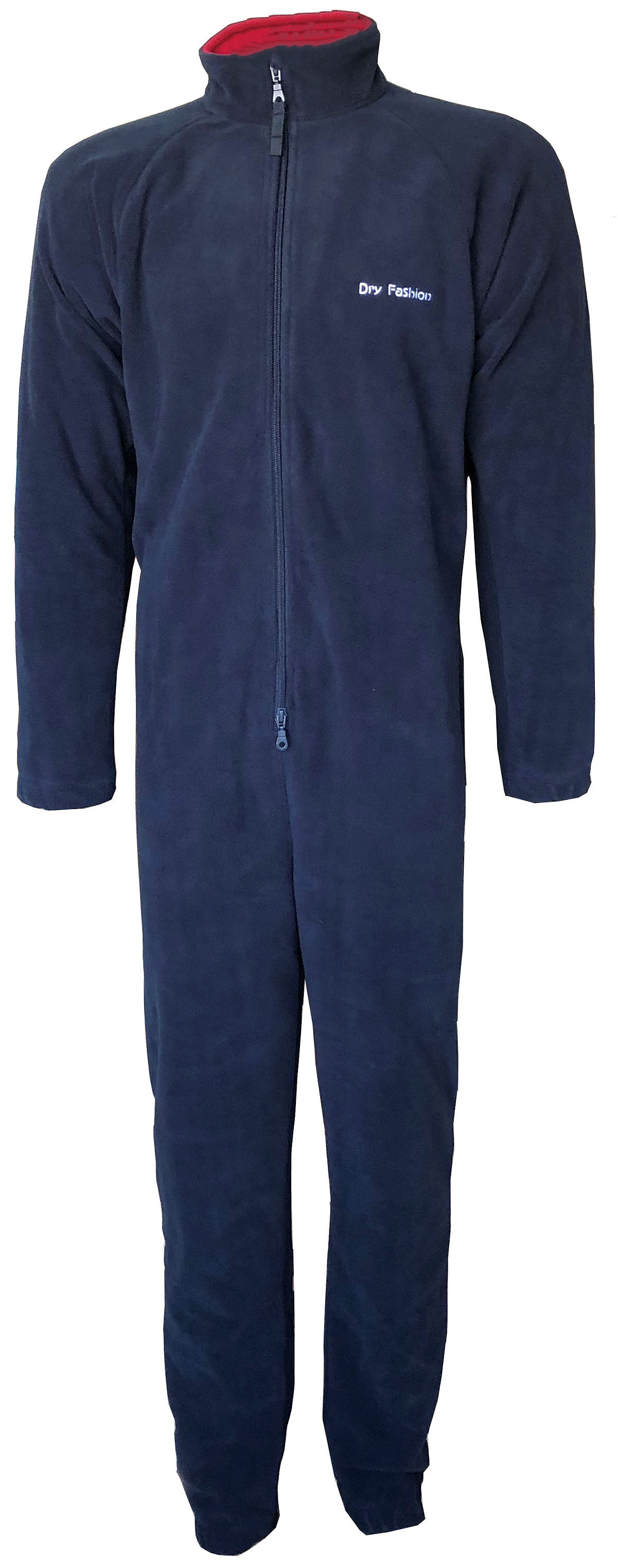 Dry Fashion Fleece-Underall, 360gr., navy-blau