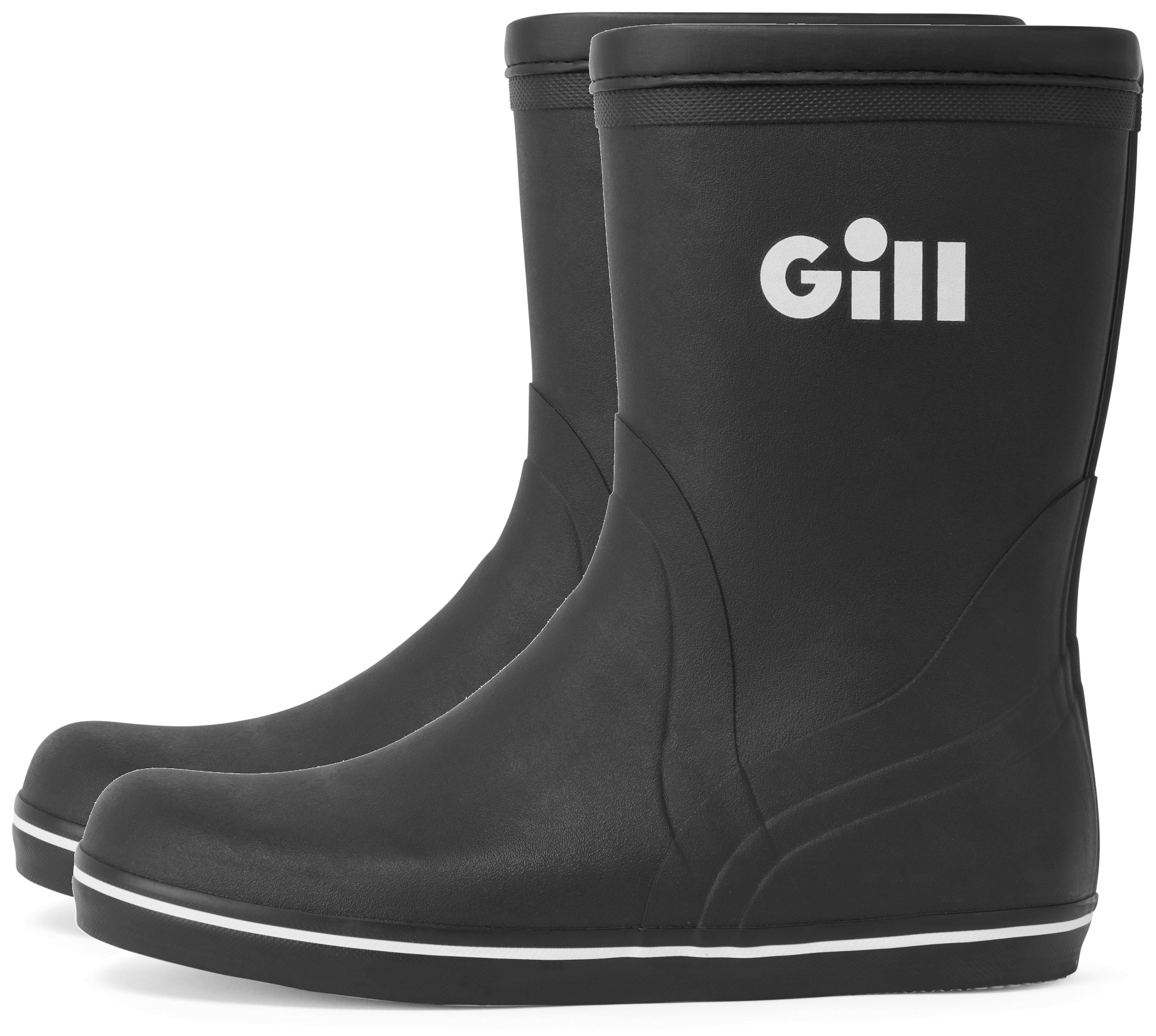 Gill Segelstiefel SHORT CRUISING BOOT (flach), schwarz