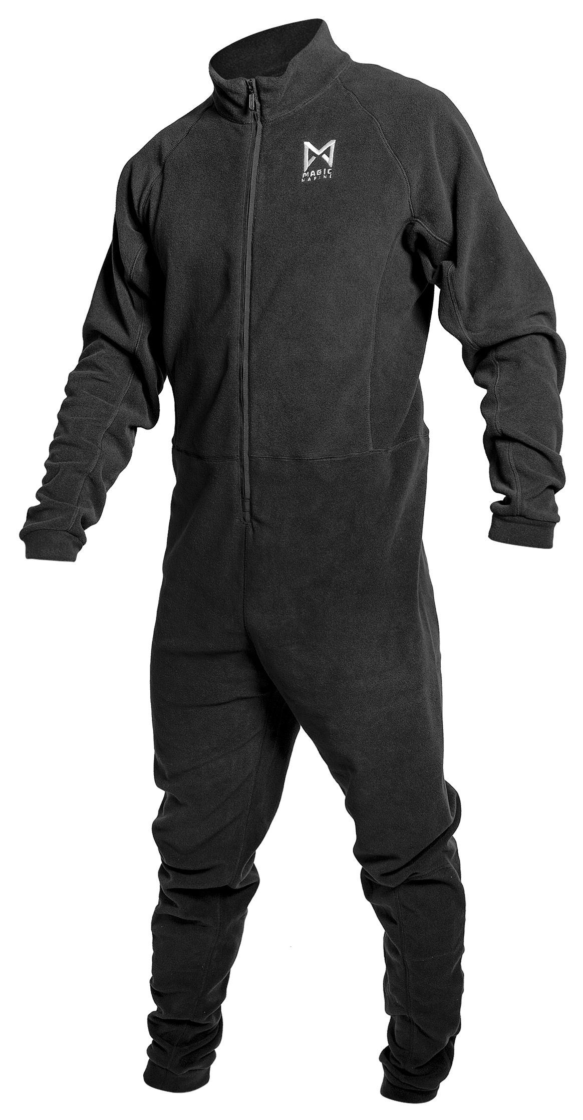 Magic Marine Fleece-Overall, schwarz
