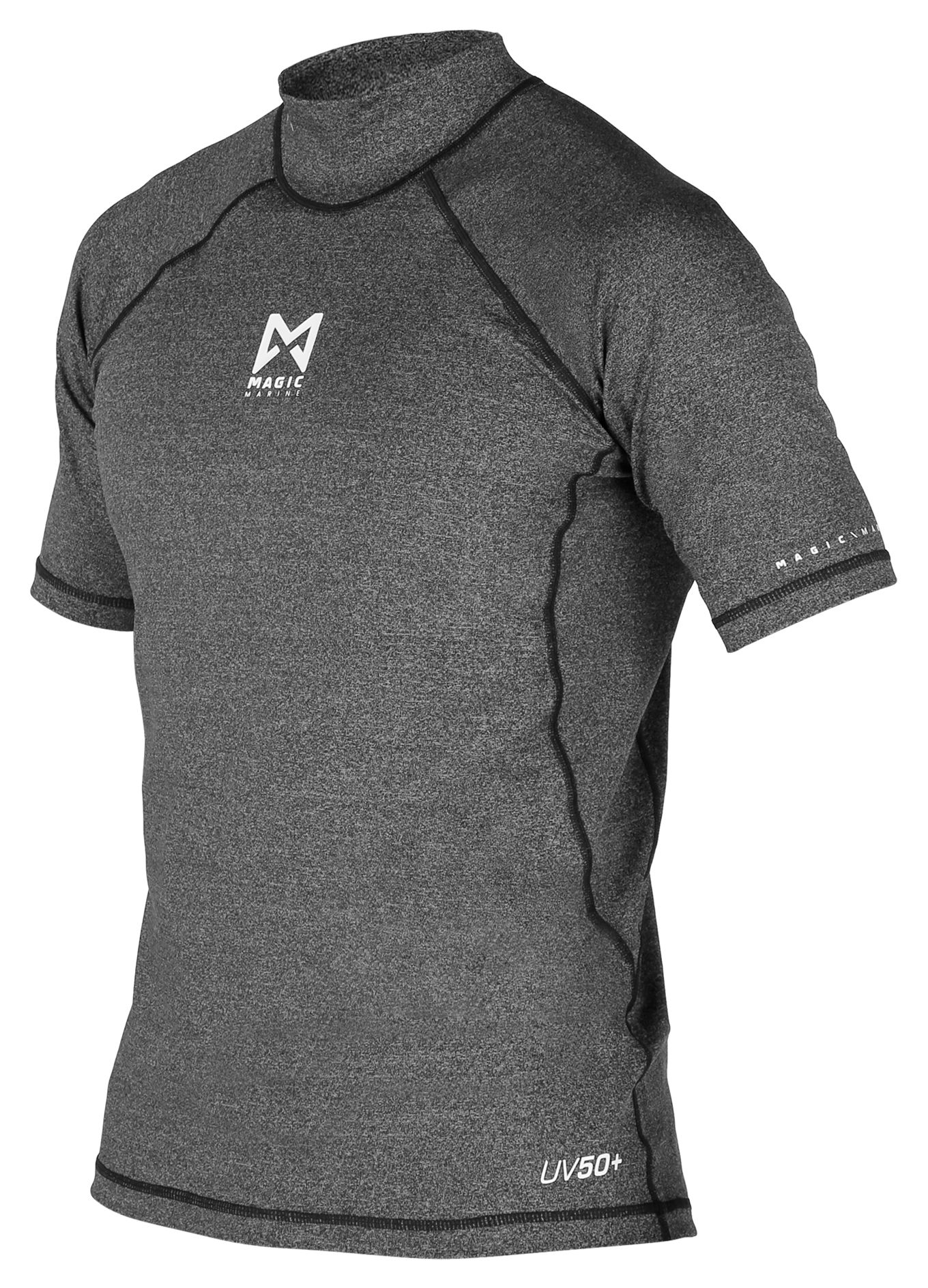Magic Marine Rash-Shirt CUBE (Kurzarm), anthrazit