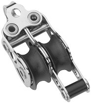 HS Kugellagerblock MICRO XS 6mm 2-scheibig mit Hundsfott