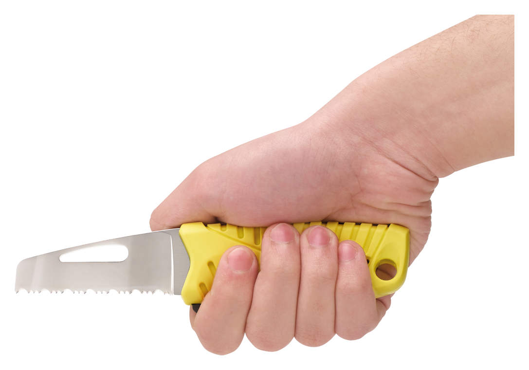 Wichard Segelmesser Notfallmesser RESCUE KNIFE, fluoriszierend