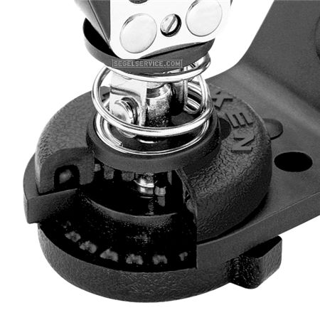 Harken Klemmenbasis (flach) mit Cam-Matic Klemme (205)