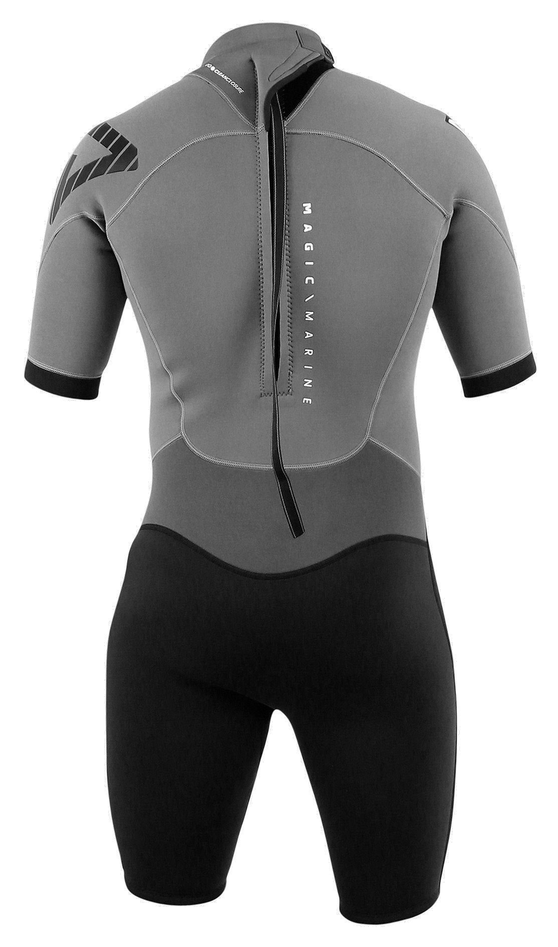 Magic Marine Shorty BRAND 3/2, grau/schwarz