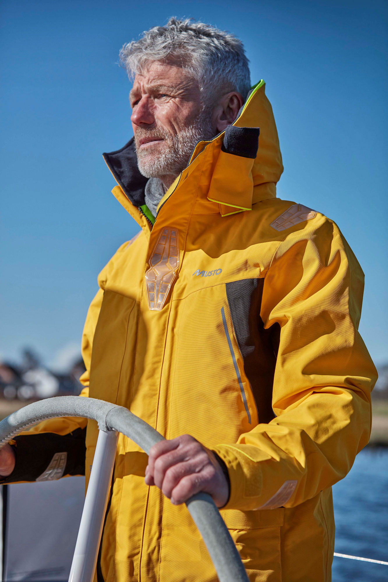 Musto Segeljacke BR2 OFFSHORE, gelb