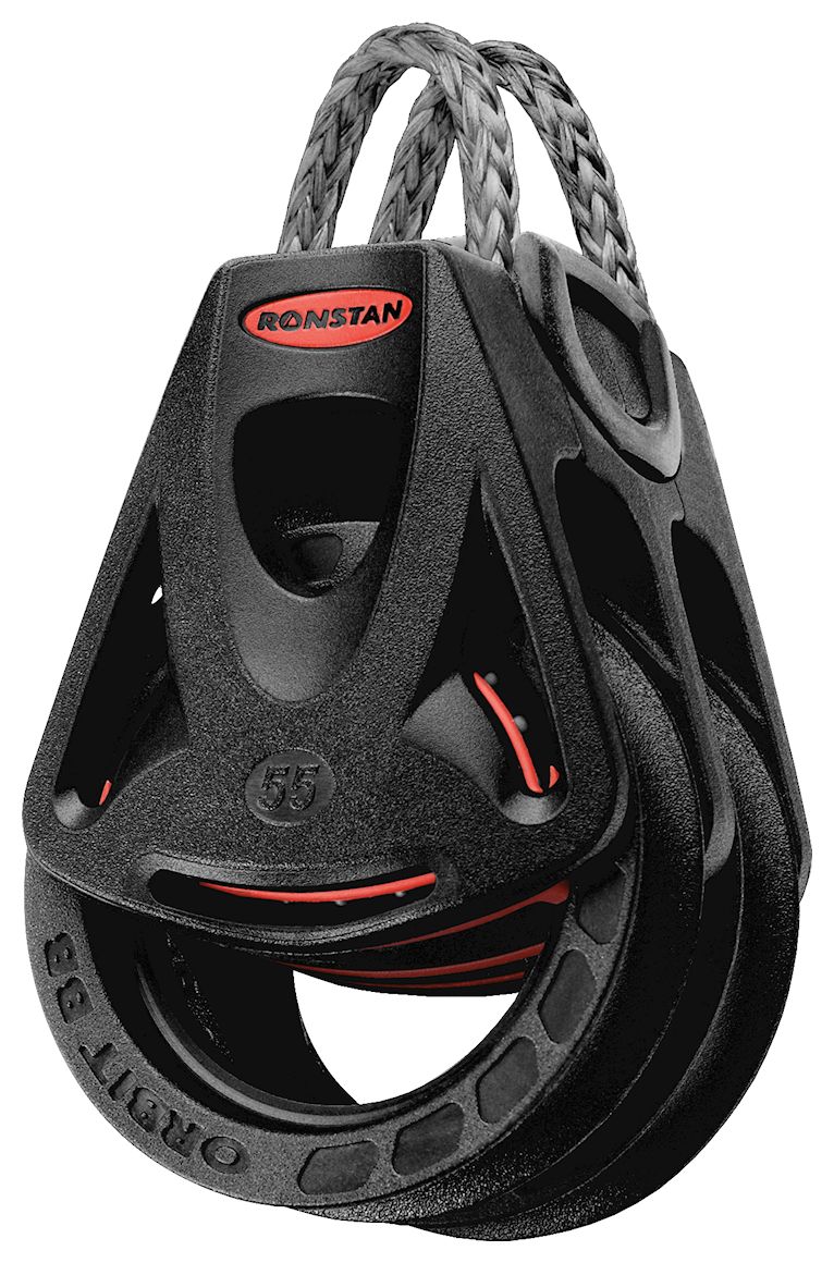 Ronstan Orbit-Block Series 55, 2-scheibig, Loop-Top