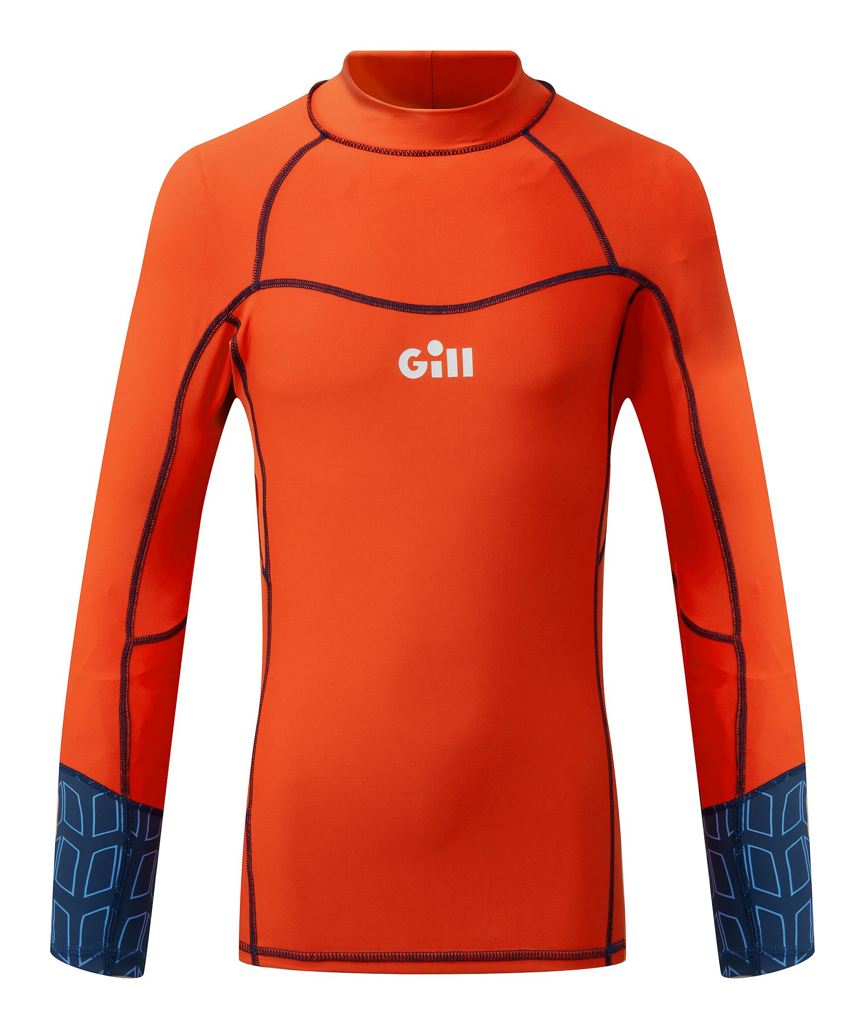 Gill Rash-Shirt PRO RASH VEST Langarm (Kinder), orange